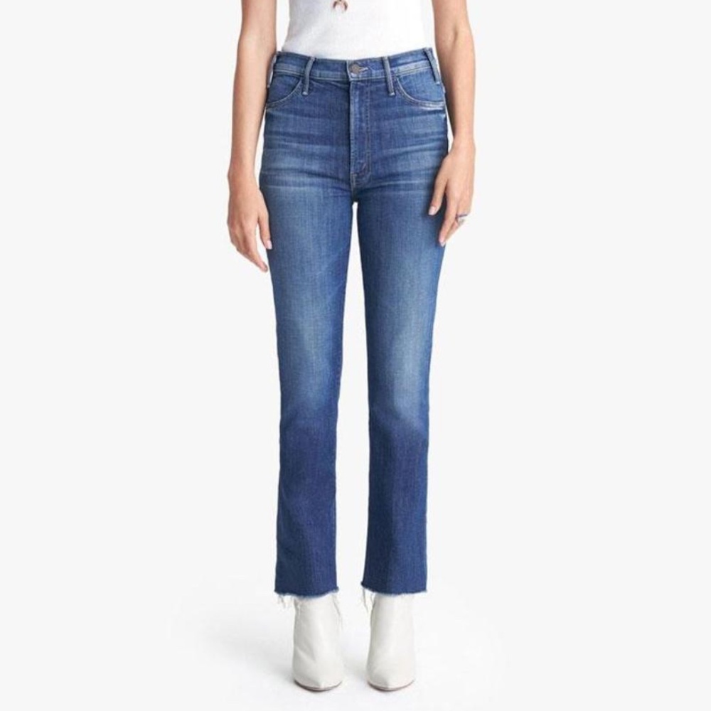 Mother Hustler Ankle Fray Size 27